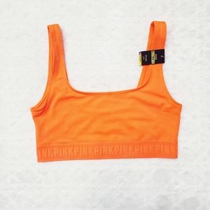 NEW | VS PINK | Neon Orange Sports Bra